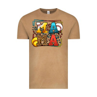 Vintage Camel Leopard Softball And Baseball Mama Mother's Day Vintage Tee - LillyAllenDesigns