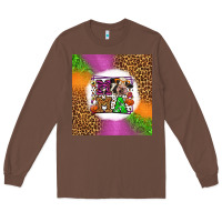 Chestnut halloween cow mama Long Sleeve Tee - LillyAllenDesigns