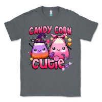 Charcoal Heather candy corn cutie Classic Tee - BarkalooDesign