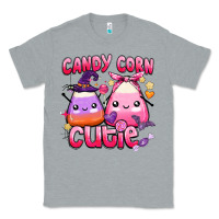 Heather Grey candy corn cutie Classic Tee - BarkalooDesign