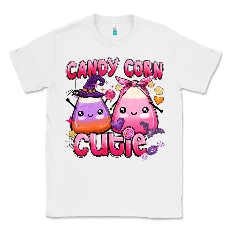Candy Corn Cutie Classic Tee by BarkalooDesign | Teevron