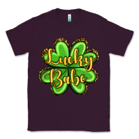 Plum St. Patrick's Lucky babe Classic Tee - OliviaCreatesArt