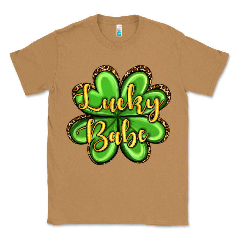 St. Patrick's Lucky Babe Classic Tee by OliviaCreatesArt | Teevron