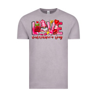 Vintage Zinc Love Valentines Day Gnome Vintage Tee - CowhideDigitalArt