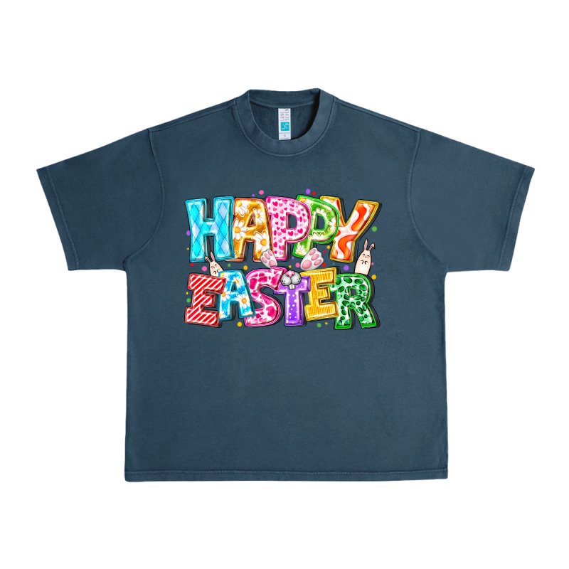 Happy Easter Urban Heavy Tee by CowhideDigitalArt | Teevron