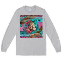Moon Dust floral horse Long Sleeve Tee - LillyAllenDesigns