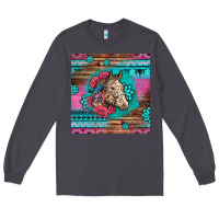 Smoke floral horse Long Sleeve Tee - LillyAllenDesigns
