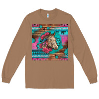 Toasted Coconut floral horse Long Sleeve Tee - LillyAllenDesigns