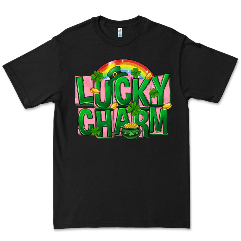 St Patricks Lucky Charm Premium Tee by FaDigitalArtStudio | Teevron