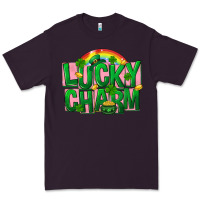 Plum St Patricks Lucky Charm Premium Tee - FaDigitalArtStudio