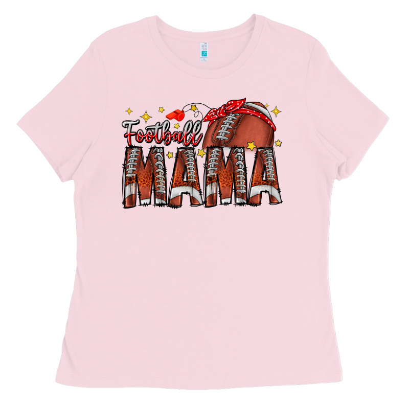 Football Mama Ladies Tee by CowhideDigitalArt | Teevron