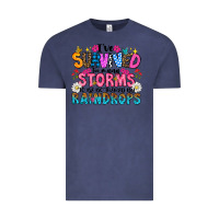 Vintage Denim ive survived too many storms to be thered by raind Vintage Tee - CowhideDigitalArt