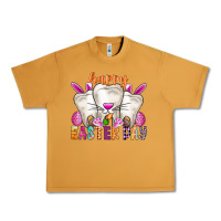 Peanut Butter Happy Easter Urban Heavy Tee - CowhideDigitalArt