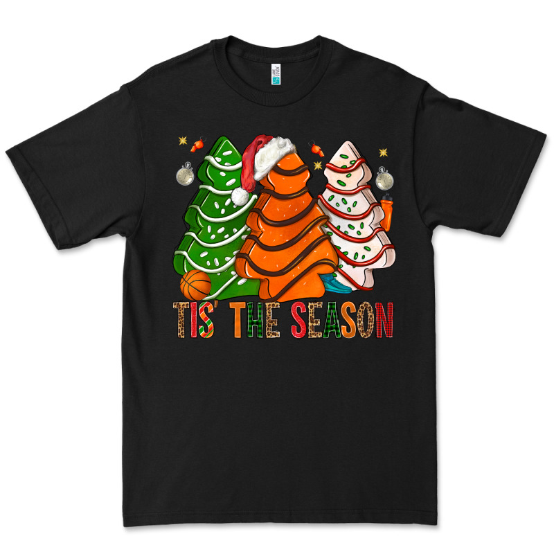 Tis' The Season Basketball Christmas Cakes Premium Tee by BundleAndBundleShop | Teevron