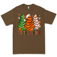 Cacao Tis' The Season Basketball Christmas Cakes Premium Tee - BundleAndBundleShop
