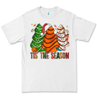White Tis' The Season Basketball Christmas Cakes Premium Tee - BundleAndBundleShop