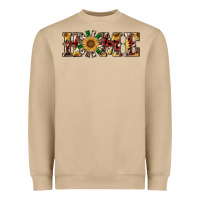 Mushroom christmas home with windmill Heavyweight Sweatshirt - RanaPortraitStore