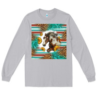 Moon Dust western mustang horse Long Sleeve Tee - LillyAllenDesigns
