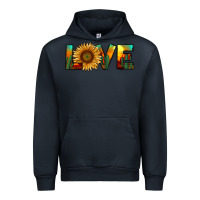 Navy desert sunflower love Urban Hoodie - RanaPortraitStore