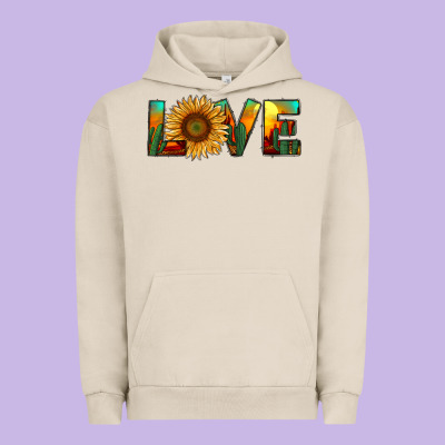 Desert Sunflower Love Urban Hoodie Designed By Ranaportraitstore