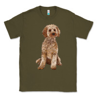 Army Green cockapoo Classic Tee - RanaPortraitStore