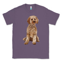 Lavender cockapoo Classic Tee - RanaPortraitStore