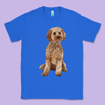 Cockapoo Classic Tee Designed By Ranaportraitstore