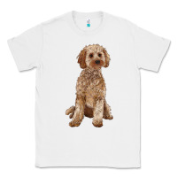 White cockapoo Classic Tee - RanaPortraitStore