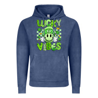 Vintage Denim lucky vibes Vintage Hoodie - Artiststas