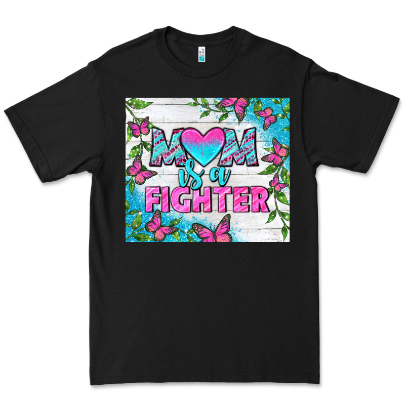 Mom Is A Fighter Tumbler Premium Tee by BundleAndBundleShop | Teevron