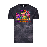 Cloud Black Happy Hallo Thanks Mas Vintage Tee - CowhideDigitalArt