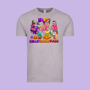 Happy Hallo Thanks Mas Vintage Tee Designed By Cowhidedigitalart
