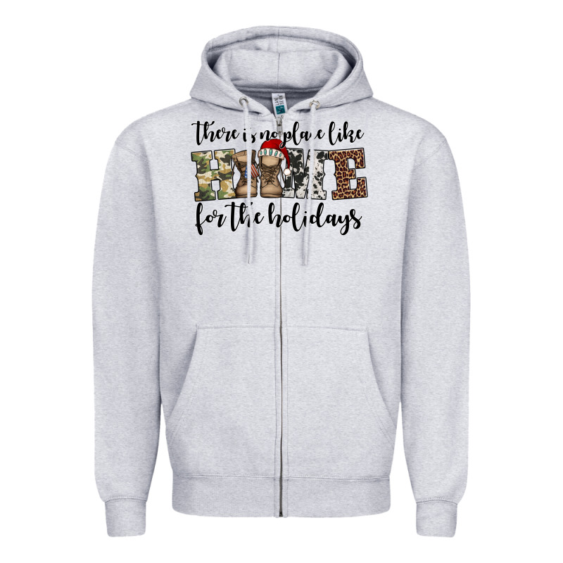 Army Christmas Proud Veteran Zipper Hoodie by Jasminsmagicworld | Teevron