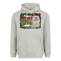 Moon Dust merry and bright pomeranian Heavyweight Hoodie - RanaPortraitStore