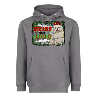 Storm merry and bright pomeranian Heavyweight Hoodie - RanaPortraitStore