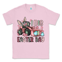 Bubblegum Pink I dig Easter Day Classic Tee - OliviaCreatesArt