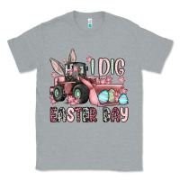 Heather Grey I dig Easter Day Classic Tee - OliviaCreatesArt