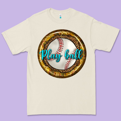 Baseball With Sunflower Round Earrings Premium Tee Designed By Bundleandbundleshop