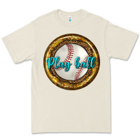 Bone baseball with sunflower round earrings Premium Tee - BundleAndBundleShop
