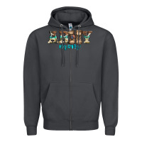 Smoke western camo pattern army mom Zipper Hoodie - Jasminsmagicworld