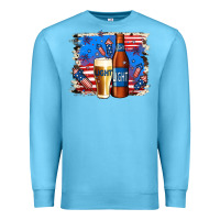 Ocean Blue Just Here For The Light Premium Sweatshirt - Jasminsmagicworld