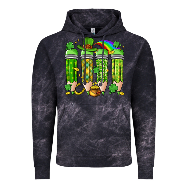 St. Patrick's Day Teacher Pencils Vintage Hoodie by Artiststas | Teevron