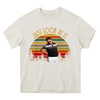 Cream just look at it vintage funny for men women and family t shirt Heavy Core Tee - baoMotion