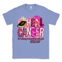 Colony Blue heal cancer for nothing is impossible with god Classic Tee - BarkalooDesign