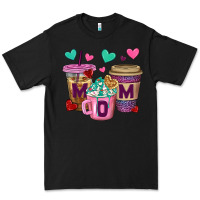 Black Western Mom Coffee Cups Premium Tee - BundleAndBundleShop