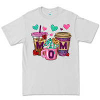 Dove Grey Western Mom Coffee Cups Premium Tee - BundleAndBundleShop