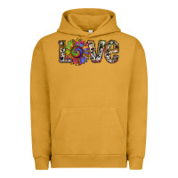 Pigment Peanut Butter tie dye sunflower love Urban Hoodie - RanaPortraitStore