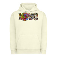 Pigment Pistachio tie dye sunflower love Urban Hoodie - RanaPortraitStore