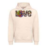 Sandshell tie dye sunflower love Urban Hoodie - RanaPortraitStore