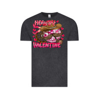 Vintage Black Howdy Valentine Vintage Tee - CowhideDigitalArt